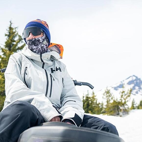 NWT BlackStrap Unisex Hood Balaclava Cold Weather Ski Facemask, solid peanut-OS - Picture 2 of 6